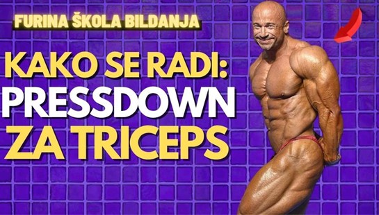 Kako Se Radi Pressdown Za Triceps Proteka