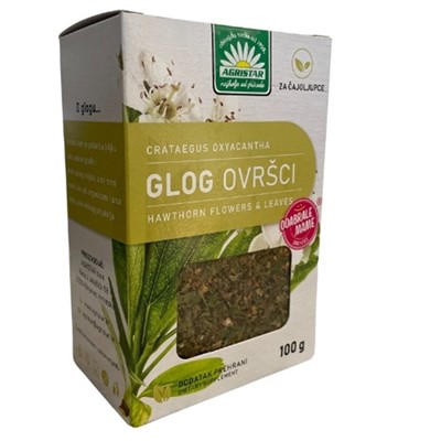 Agristar Glog Ovršci - Crataegus Oxyacantha 100g