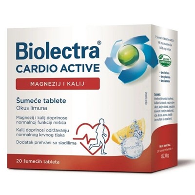 Biolectra Cardio Active 20 šumeći tableta