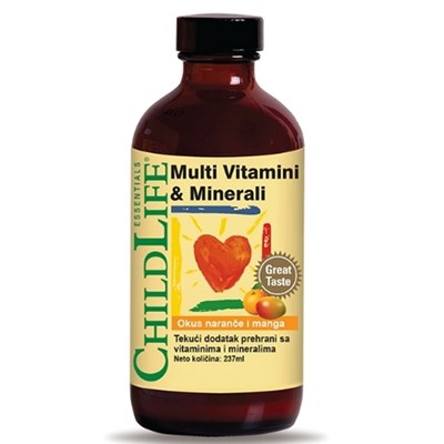 ChildLife Multi Vitamini & Minerali 237 ml