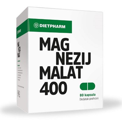 Dietpharm Magnezij Malat 400 80 kapsula