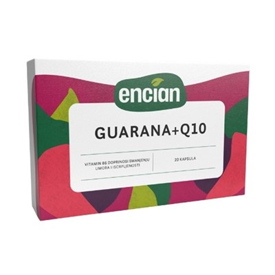 Encian Guarana + Q10 20 kapsula