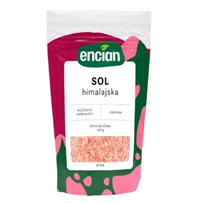 Encian Sol Himalajska sitna jodirana 500g