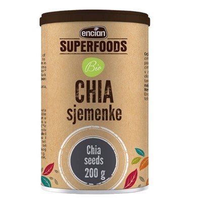 Encian Superfoods Chia sjemenke 200 g