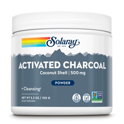 Solaray Activated Charcoal 150 g