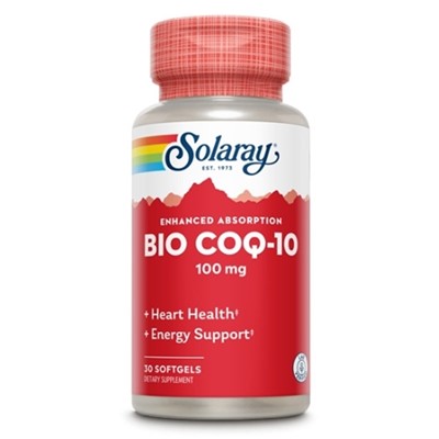 Solaray Bio CoQ10 100mg 30 kapsula