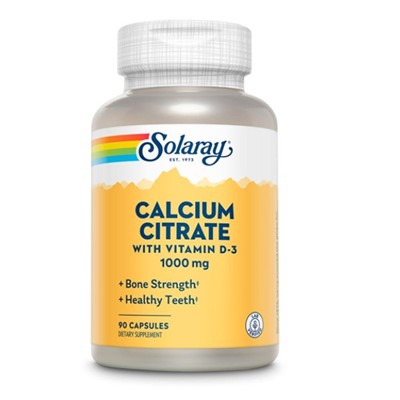 Solaray Calcium Citrate 90 kapsula