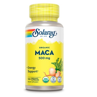 Solaray Organic Maca 100 kapsula