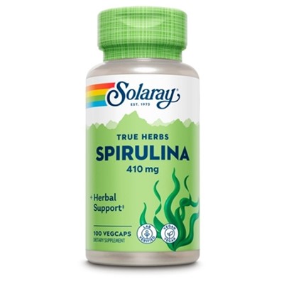 Solaray Spirulina 100 kapsula