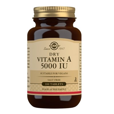 Solgar Vitamin A 5000 IU 100 tableta