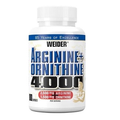 Weider Arginine + Ornitine 4000 180 kapsula